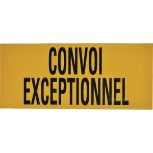 Unbranded - WB90007FR - Cartello "Convoglio eccezionale"