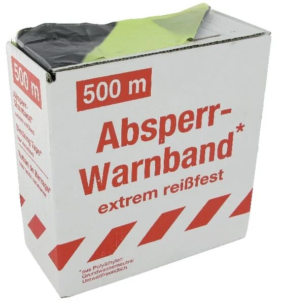 Unbranded - WB99363 - Nastro barriera G/N 80mm 500m