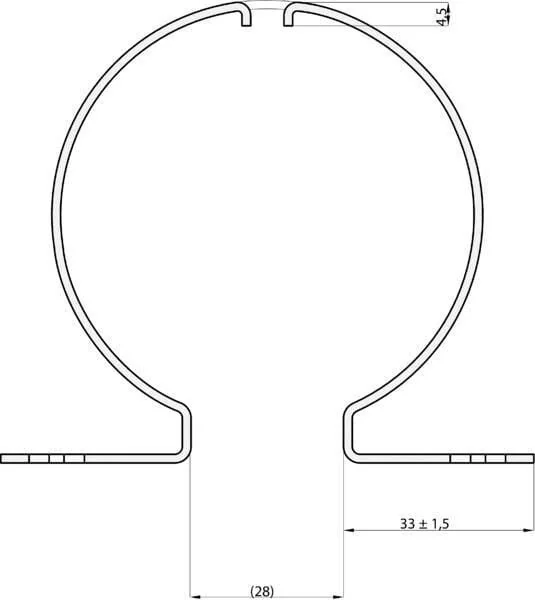 Valeo - 9910059 - Fascia di fissaggio
