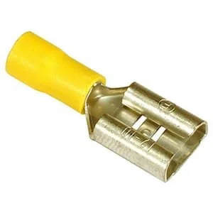 Vapormatic - VLC2433 - Terminale a lama femmina, giallo, 4-6mm² (50x)