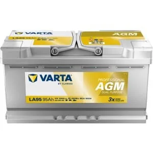 Varta - 840095085 - Batteria 850A LA95 professionale a doppio scopo AGM