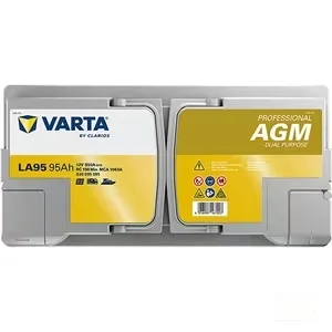 Varta - 840095085 - Batteria 850A LA95 professionale a doppio scopo AGM