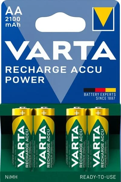 VARTA Consumer Batteries - 567064 - Batterie 4x AA 2100 mAh
