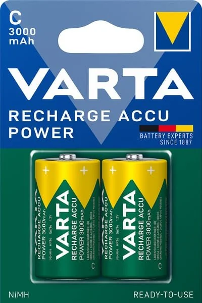 VARTA Consumer Batteries - 56714101412 - Batteria ricaricabile C (2x)