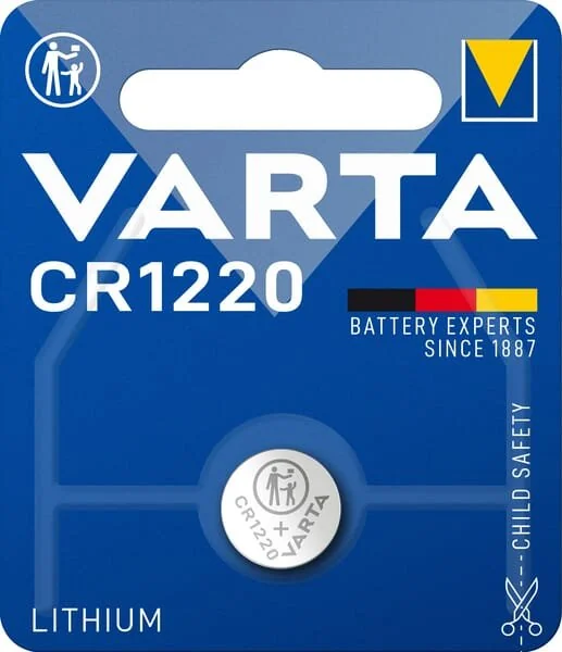 VARTA Consumer Batteries - VT6220 - Batteria litio CR 1220 3V