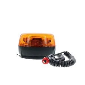 Vignal - 212520 - Faro a LED, 11W, ambra, per montaggio su palo magnetico, rotante, diametro 140mmx94mm, ATLAS
