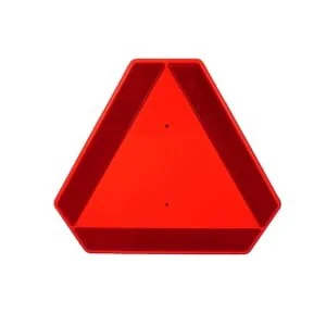Vignal - 2880000000 - Segnale di avvertimento triangolare in plastica rosso