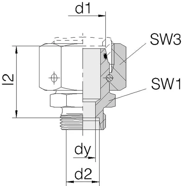 Voss - REDSD146S - Giunto 14S 6S