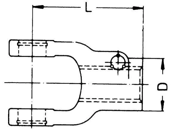 Walterscheid - 3630102 - Giunto, sgancio rapido, 1-6 Spline, W2500/P500