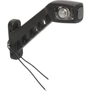 Waś - 1400300101 - Luce d'ingombro sinistra LED, 12/, rosso/trasparente, da avvitare, mm, Was