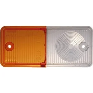 Waś - 1400691105 - Lente faro, ambra/trasparente 150x70mm LH/RH