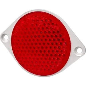 Waś - 1415000021 - Catarifrangente tondo a vite rosso