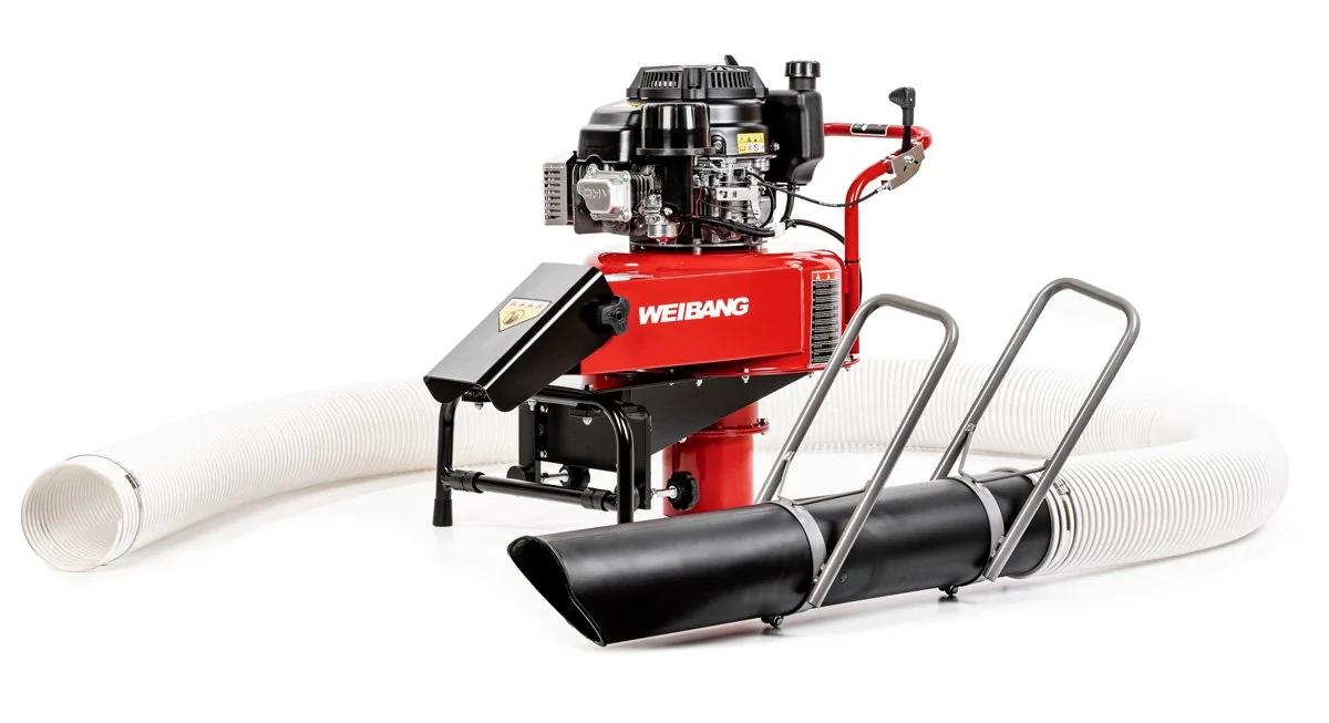 Weibang - WBLV50K - Aspirapolvere Kawasaki FJ180V adattabile sulla parte posteriore del camion