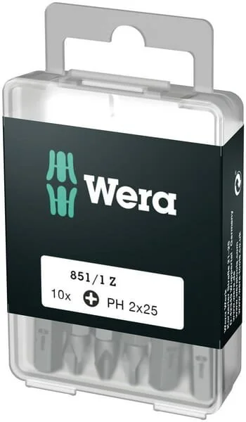 Wera - 8511ZSBPH3 - Punte PH 3x25 (2 pezzi)