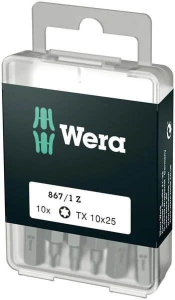 Wera - 8671ZTX10DIY - Punta TX 10x25