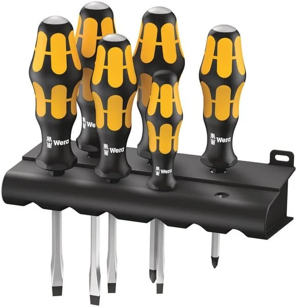 Wera - 9329186 - Set cacciaviti a scalpello 6 pezzi