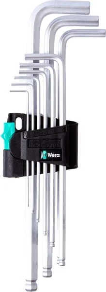 Wera - 950PKL9SMN - Set di chiavi esagonali 9piece
