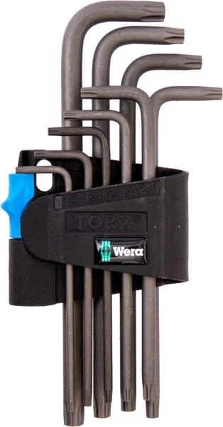 Wera - 967L9HF - Set di chiavi Torx 9 pezzi