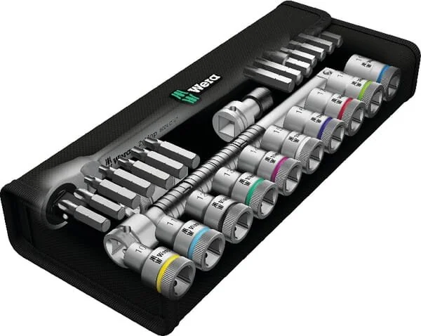 Wera - DP004078 - Set di prese, 28 pz
