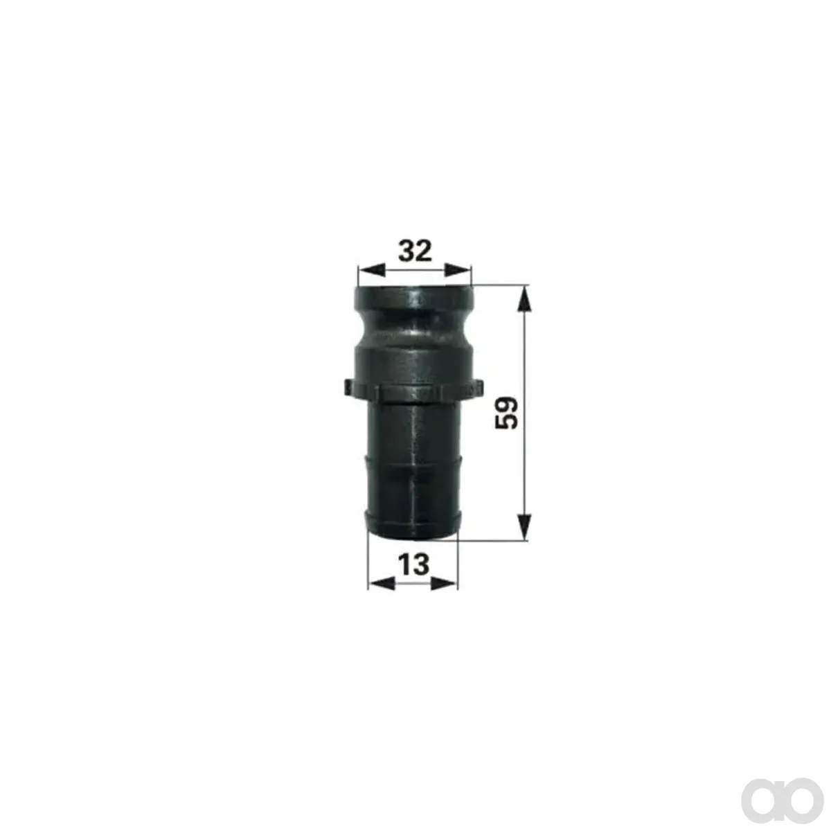 Prillinger-00340253 - Fixloc Male Part Hose Nozzle (00340253)