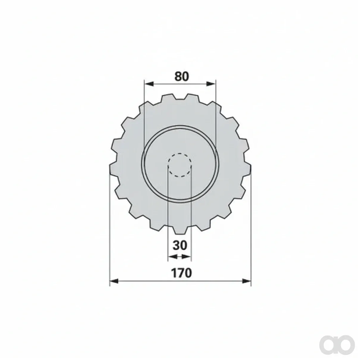 Prillinger-00505017 - Sprocket Z=17 Instead Of Ge (00505017)