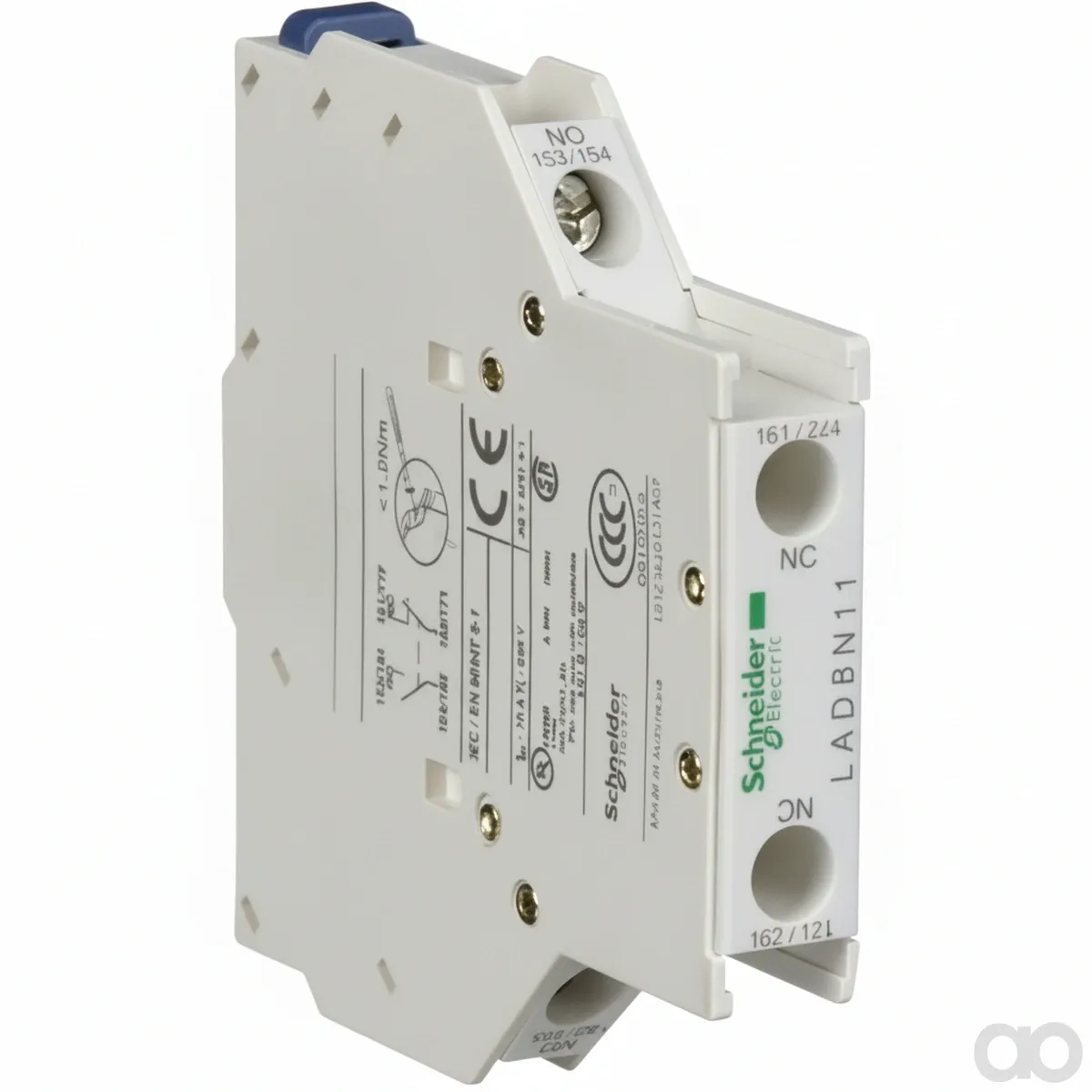 Schneider Electric - LAD8N11 - Blocco contatti ausiliari 1m+1v-contatto