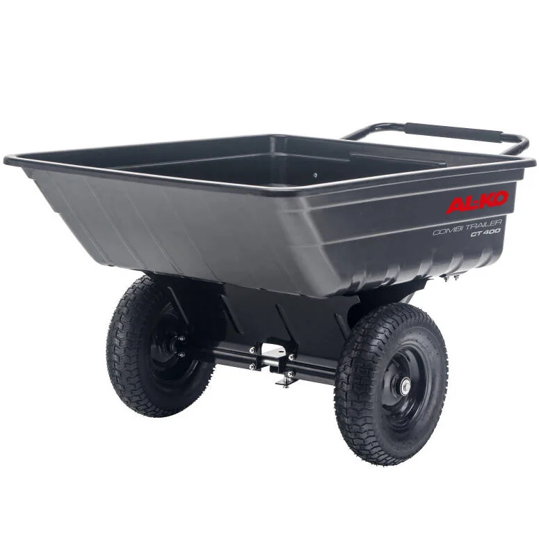 Al Ko - 113870 - Rimorchio per trattorino rasaerba Combi trailer CT 400 Premium