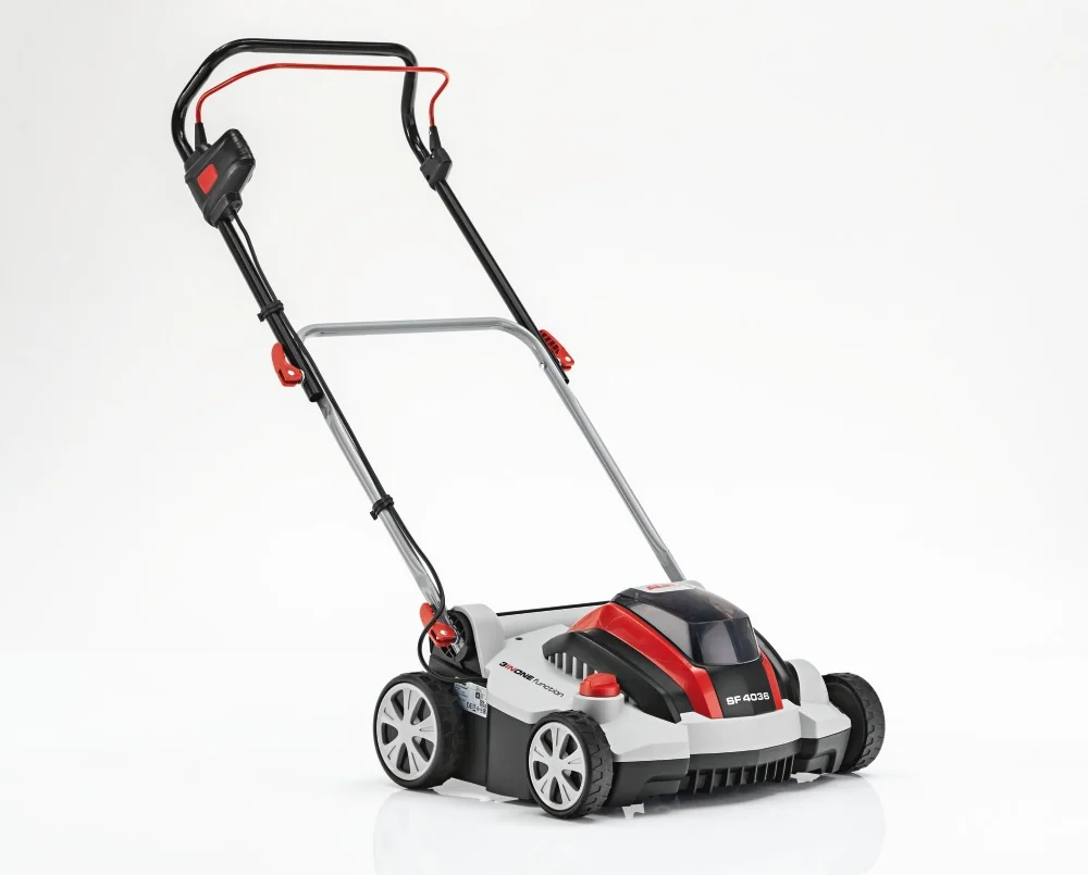 Al Ko - 114111 - Scarificatore senza fili 36 V SF 4036 set con raccoglierba