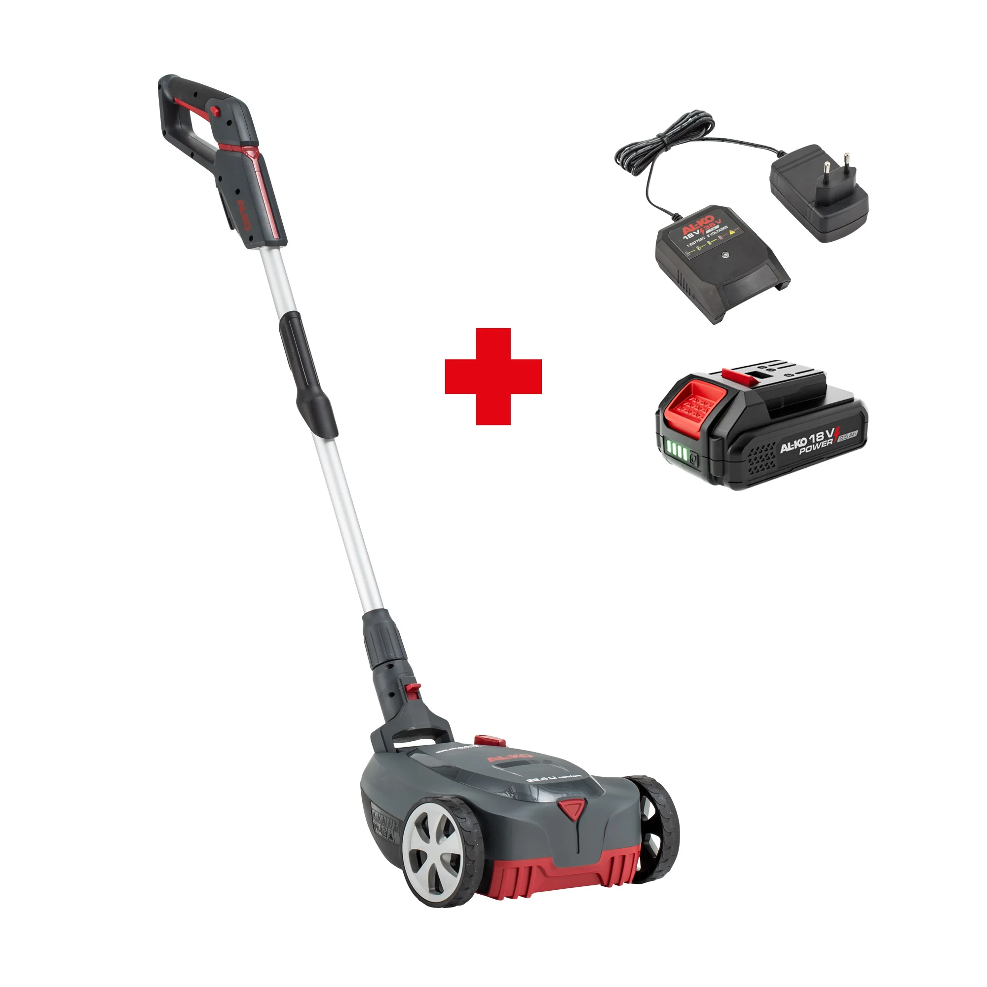 Al Ko - 114175 - Rasaerba manuale a batteria AKKU 22.6 LI COMFORT set 1x2.5 Ah