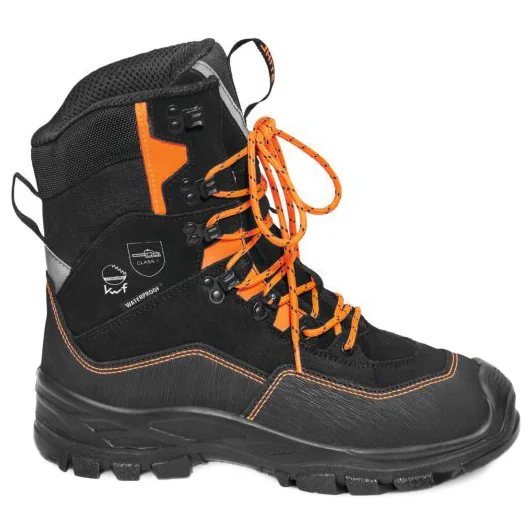 STIHL - 0088-532-0645 - Stivali protettivi alti per lavoro con motosega FUNCTION Active pelle 45