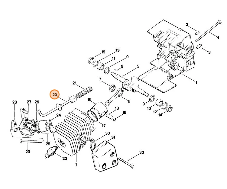 STIHL - 1116-358-7700 - Cavo