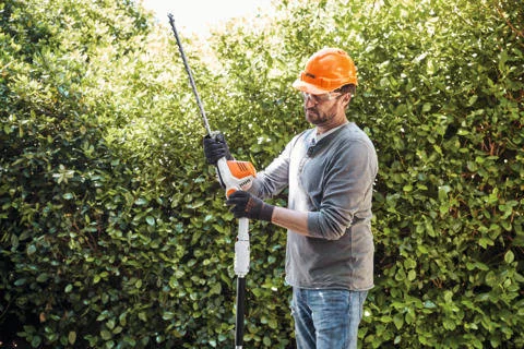 STIHL - HA01-200-0044 - Tagliasiepi a batteria HLA 56 set 2x batteria + caricabatterie