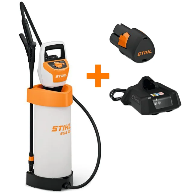 STIHL - SA09-011-7014 - Irroratrice a batteria SGA 30 set batteria e caricabatterie