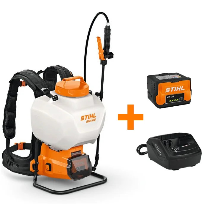 STIHL - SA10-011-7014 - Irroratrice a batteria SGA 60 set batteria e caricabatterie