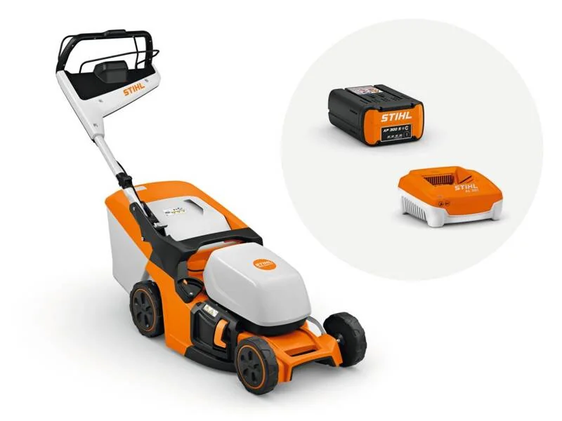 STIHL - WA40-200-0003 - Rasaerba a batteria RMA 443 PV con batteria AP300 S e caricabatterie AL301